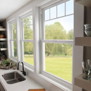 Double-hung windows