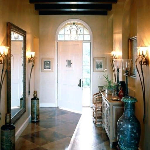 How To Pick The Right Size Mirror, Long Mirror For Hallway Entrance